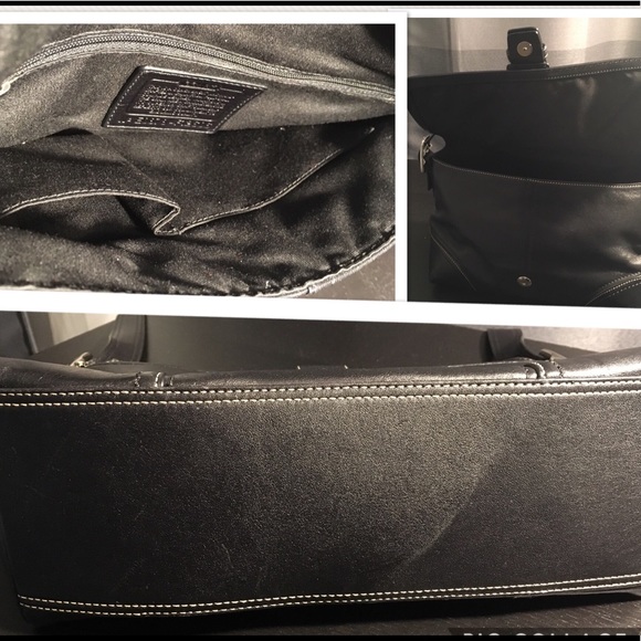 “Sold” Vintage Coach Hampton Shoulder Bag - Picture 6 of 8